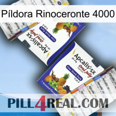 Píldora Rinoceronte 4000 12